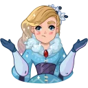 😕-Snegurochka, Telegram Sticker