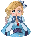😢-Snegurochka, Telegram Sticker