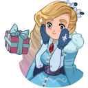🎁-Snegurochka, Telegram Sticker