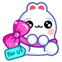 🎁-Snow Babbit, Telegram Sticker