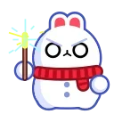 😡-Snow Babbit, Telegram Sticker