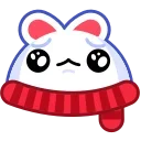 😭-Snow Babbit, Telegram Sticker
