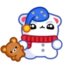 😪-Snow Babbit, Telegram Sticker