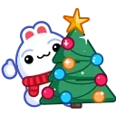 👋-Snow Babbit, Telegram Sticker