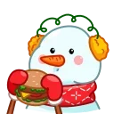 🙂-Snowman, Telegram Sticker
