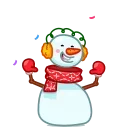 🕺-Snowman, Telegram Sticker