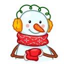 🥰-Snowman, Telegram Sticker
