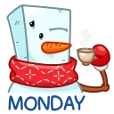 ☕️-Snowman, Telegram Sticker