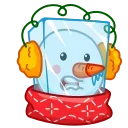 🥶-Snowman, Telegram Sticker