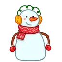 😬-Snowman, Telegram Sticker