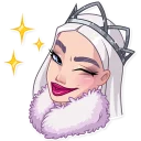 😉-The Snow Queen, Telegram Sticker