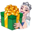 🎁-The Snow Queen, Telegram Sticker