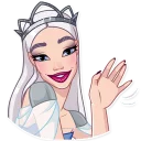 👋-The Snow Queen, Telegram Sticker