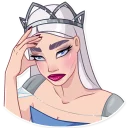 🤦‍♀️-The Snow Queen, Telegram Sticker