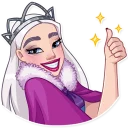 👍-The Snow Queen, Telegram Sticker