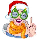 ✌️-The Snow Queen, Telegram Sticker