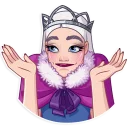🤷‍♀️-The Snow Queen, Telegram Sticker
