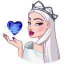 😘-The Snow Queen, Telegram Sticker