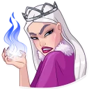 😡-The Snow Queen, Telegram Sticker