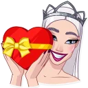 💝-The Snow Queen, Telegram Sticker