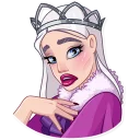 😨-The Snow Queen, Telegram Sticker