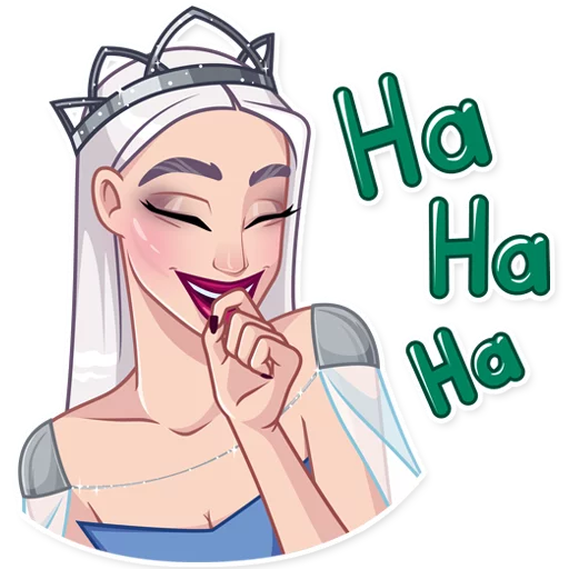 The Snow Queen, telegram sticker