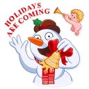 🎅-Snowy Buddy, Telegram Sticker