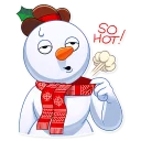 🔥-Snowy Buddy, Telegram Sticker