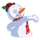 😉-Snowy Buddy, Telegram Sticker