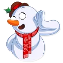 👂-Snowy Buddy, Telegram Sticker