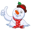 👍-Snowy Buddy, Telegram Sticker