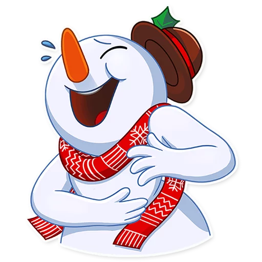 Snowy Buddy, telegram sticker