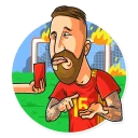 ☹️-World Cup 2018, Telegram Sticker