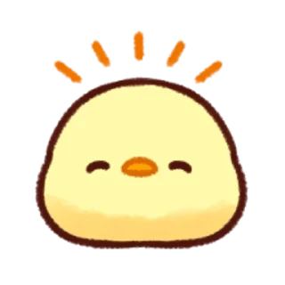 ☺️-Soft and Cute Chicks Feelings @softandqt, Telegram Sticker