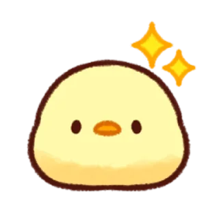 ✨-Soft and Cute Chicks Feelings @softandqt, Telegram Sticker
