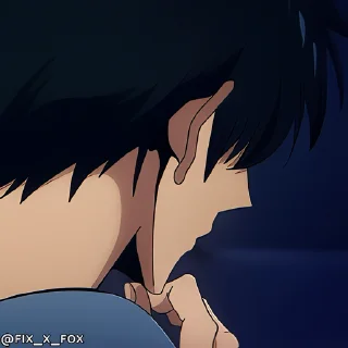 🤔-SL @Fix_x_Fox @TodorokiShouto, Telegram Sticker