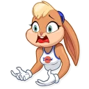 😧-Lola Bunny, Telegram Sticker