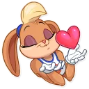 😘-Lola Bunny, Telegram Sticker