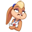 😕-Lola Bunny, Telegram Sticker