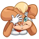 😨-Lola Bunny, Telegram Sticker