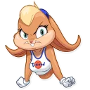 😡-Lola Bunny, Telegram Sticker