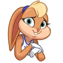 🥺-Lola Bunny, Telegram Sticker