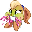 🤢-Lola Bunny, Telegram Sticker