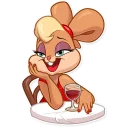 🥴-Lola Bunny, Telegram Sticker