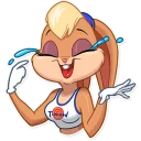 😂-Lola Bunny, Telegram Sticker