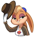👋-Lola Bunny, Telegram Sticker