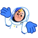 🤷‍♂️-Astro Nate, Telegram Sticker