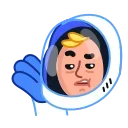 🤦‍♂️-Astro Nate, Telegram Sticker