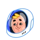 😂-Astro Nate, Telegram Sticker