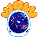 😲-Astro Nate, Telegram Sticker